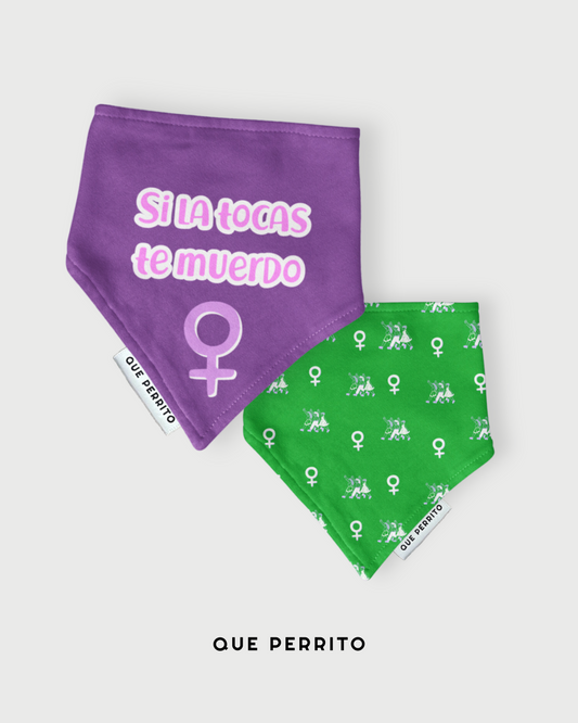 Bandana Si la tocas te muerdo - Colección 8M