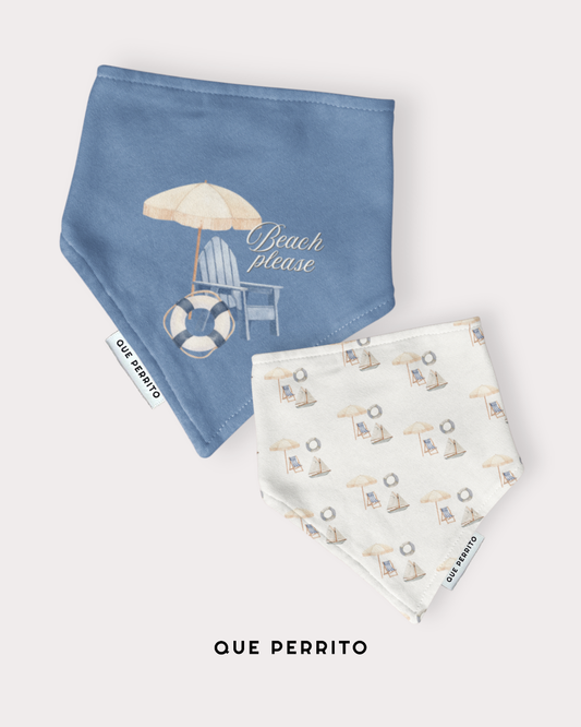 Bandana Beach Please BLUE- Colección BASICS