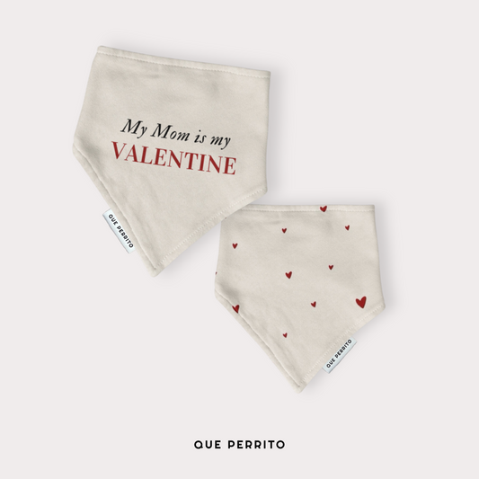 Bandana My Mom is My Valentine - Colección LOVE