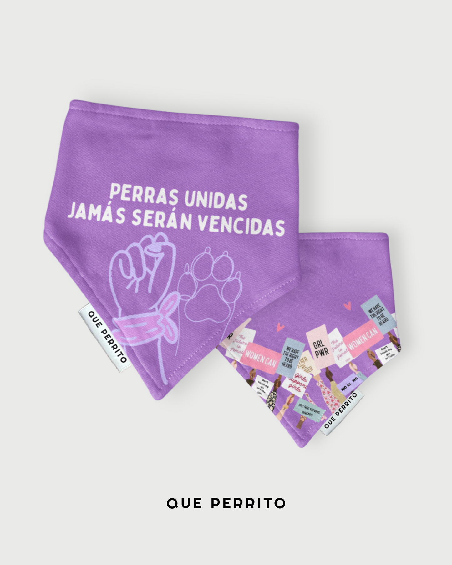 Bandana Perras unidas - Colección 8M