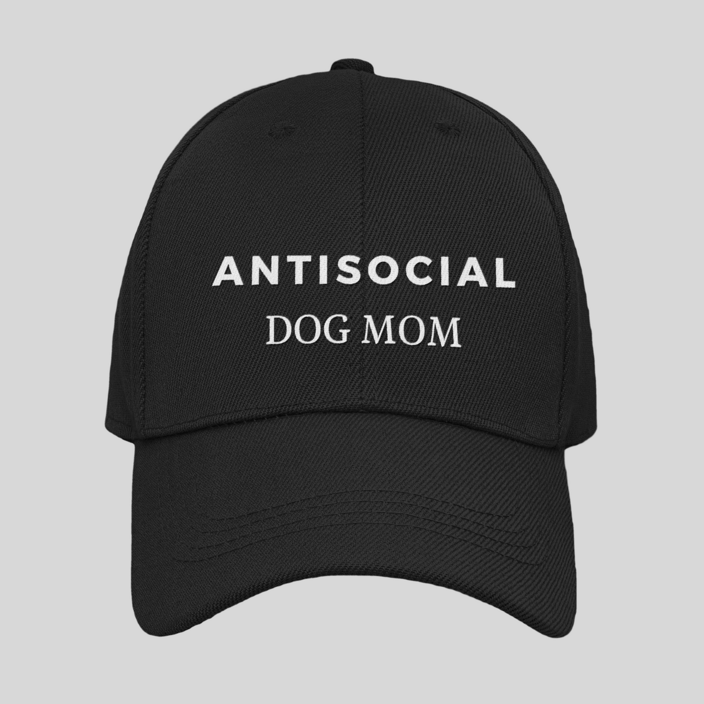 Gorra ANTISOCIAL DOG MOM