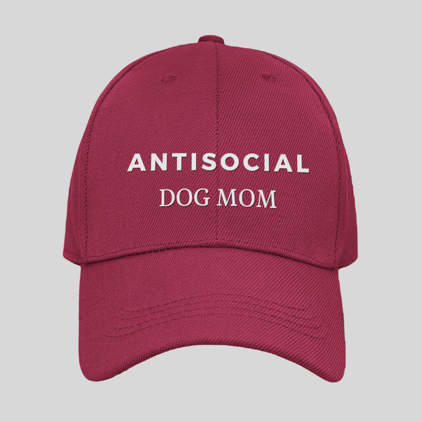 Gorra ANTISOCIAL DOG MOM