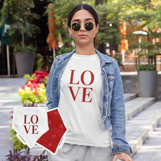 LOVE Bandana & Playera - Colección LOVE